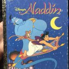 Vintage Disney Little Golden Book ALADDIN Storybook JUNK JOURNAL Ephemera