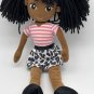Girl Scouts African American Brown Plush Taylor Soft Doll 14.5" 2015 Toy