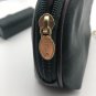Medallion QVC Vintage Cosmetics MakeUp Bag Emerald Green Lipstick Case Keychain