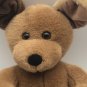 Vintage Build A Bear Brown Sugar Tan Puppy Dog Plush Brown Ear CLEAN