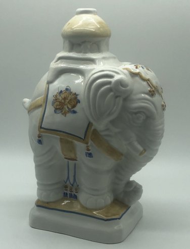 Vintage Hand Painted Elephant Ceramic Sculpture Statue 13&acirc;��Made In Italy