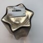 Zodax Mercury Glass Star Dark Gold 4â Candle Holder Pillar or Taper