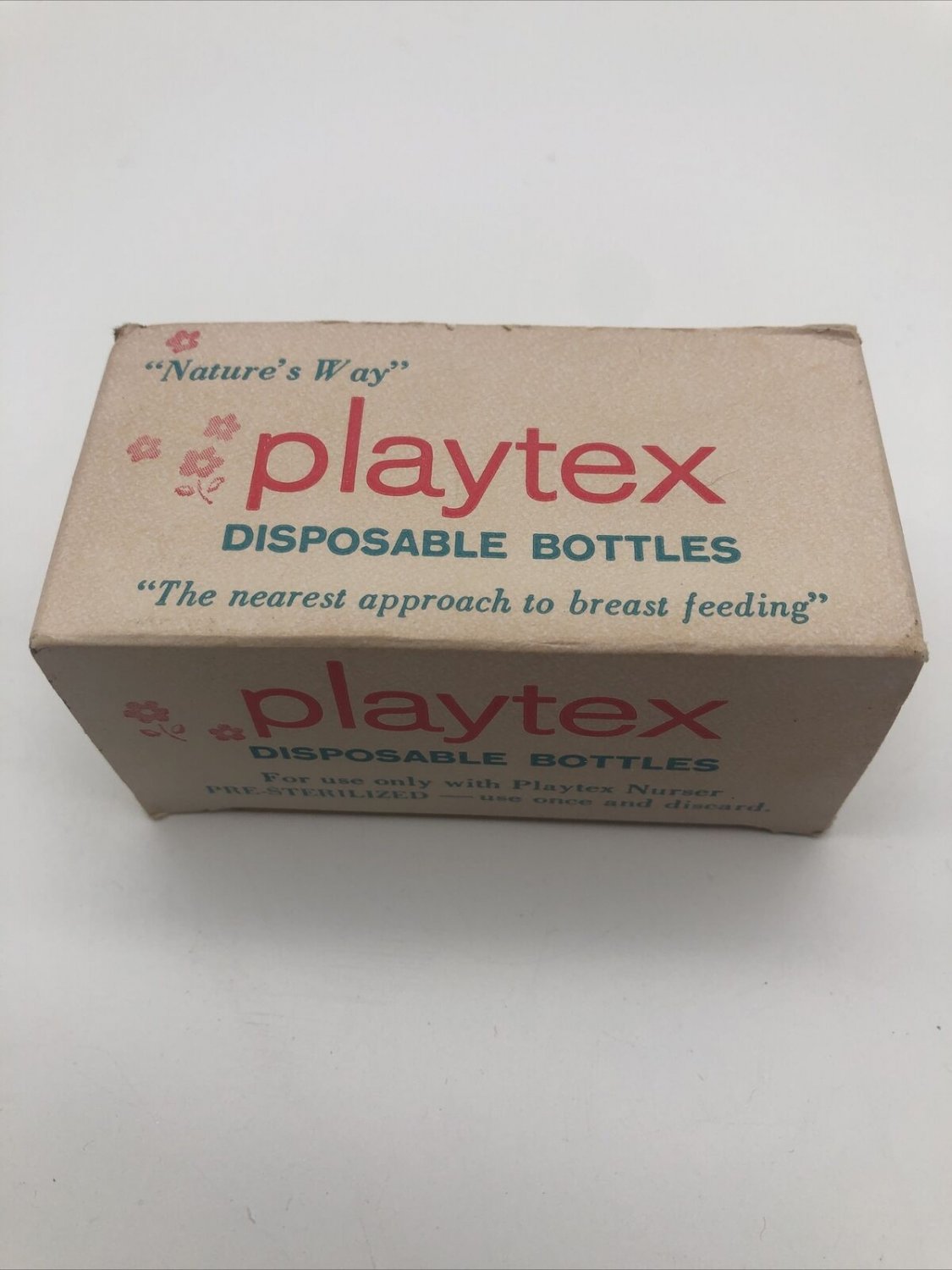 Vintage Playtex Disposable Baby Bottles 65 Count NOS Circa 1959 Movie Prop