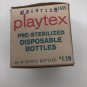 Vintage PlaytexÂ Disposable Baby Bottles 65 Count NOS Circa 1959 Movie Prop