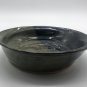 Studio Hand Thrown Blue Green Drip Glaze Pottery Art Bowl Signed Lydia 6 3/4&acirc;��