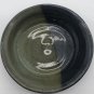 Studio Hand Thrown Blue Green Drip Glaze Pottery Art Bowl Signed Lydia 6 3/4&acirc;��
