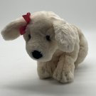 Victoria's Secret Limited Edition Lily Plush Puppy Dog 2002 Toy Pink Bow CLEAN