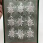 Sterling Itty Bitty Collection For Small Trees Star Snowflakes Ornaments NEW
