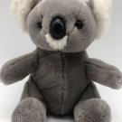 Vintage 1983 Fable Koala Bear Plush Grey Stuffed Animal 8” CLEAN