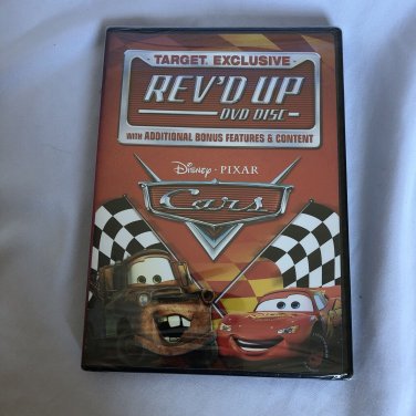 Disney Cars Revd Up Dvd Target Exclusive New Sealed