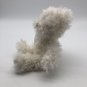 Russ Berrie & Co Faith Plush White Teddy Bear With White Bow Gold Cross 8â CLEAN
