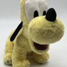 Disney Tote A Tail Yellow Soft Plush Stuffed Animal Pluto 7" x 8" CLEAN
