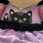 Flip Zee Girls Zuri Plush Doll Baby to Big Girl Black Kitty Bonnet 2 in 1 Plush