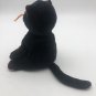 Ty Beanie Babies Superstition Black Cat With Pumpkin 5" Plush Stuffed CLEAN