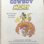 Vtg Little Golden Book Walt Disney's COWBOY MICKEY (Mouse) 100-70 1990