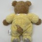 Carters Just Stay Little Plush Bear Yellow Pajamas Baby Rattle Lovey Soft 10&acirc;��