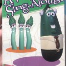 Vintage Veggie Tales A Very Silly Sing- Along VHS Video Tape Untested 1997