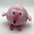 GoofBallz Fannie the Flamingo Pink Plush Bird Stuffed Toy 5”