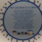 Vintage White Ceramic Why God Made Little Boys Oval Shaped Decorative Plate
