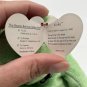 1998 Ty Beanie Baby Kicks the Soccer Bear Push Toy Rare with Errors on Ty Tag