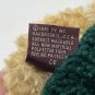 Ty Attic Treasures Jointed Bear Green Sweater Vintage 1993 8&acirc;��