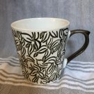 Opalhouse 14oz Carved Inlay Handle Mug Gold Accents