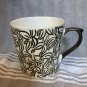 Opalhouse 14oz Carved Inlay Handle Mug Gold Accents