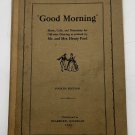 VTG “Good Morning" by Henry Ford Music Call & Directions old time Dancing 1943