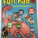 Vintage Coloring Book Fun Pad 1978 Vintage Activity Book Mazes Puzzles Games