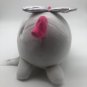 Animal Adventure White Unicorn 2020 Squishy Plush Pegasus silver & pink CLEAN 9&acirc;��