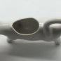 Vintage White Porcelain / Ceramic Cow Creamer, 7&acirc;�� Long