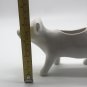 Vintage White Porcelain / Ceramic Cow Creamer, 7&acirc;�� Long