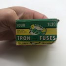 Vintage Bussmann TL30 Fuses 30 Amp 125V TL-30 Time Delay Edison Base NOS
