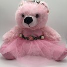 Moscow Ballet's Great Russian Nutcracker Pink Floral Teddy Bear Plush TuTu Doll