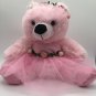 Moscow Ballet's Great Russian Nutcracker Pink Floral Teddy Bear Plush TuTu Doll