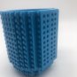 Build on a Brick Coffee Cup Creative DIY Mug Blue CLEAN