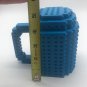 Build on a Brick Coffee Cup Creative DIY Mug Blue CLEAN