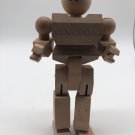 Once Kids - Play Hard Wooden Heroes Action Figure - Hero Factory 7”