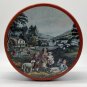 Decoware Tin Currier & Ives "The Four Seasons of Life: Childhood"  8&acirc;��