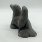 Mt St Helens Ash Sculptures Vintage 1985 Pair Of Seals Figurine Seattle 3&acirc;��
