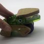 Fisher Price Wooden Rolling Chomping Gator Toddler Toy 5&acirc;�� Length