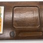Vintage Wood charcuterie cheese board kitchy retro ceramic tile 12â x 6â