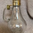 Glass Syrup Bottle Oil Dressing Unique Upside Down Light Bulb