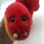 Vintage Superior Toy & Novelty red Yellow Dinosaur Dino Plush 80s 10" CLEAN