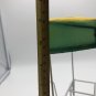 Vintage Camping Picnic Party Table Basket Silverware Cutlery Cart Holder 1980s