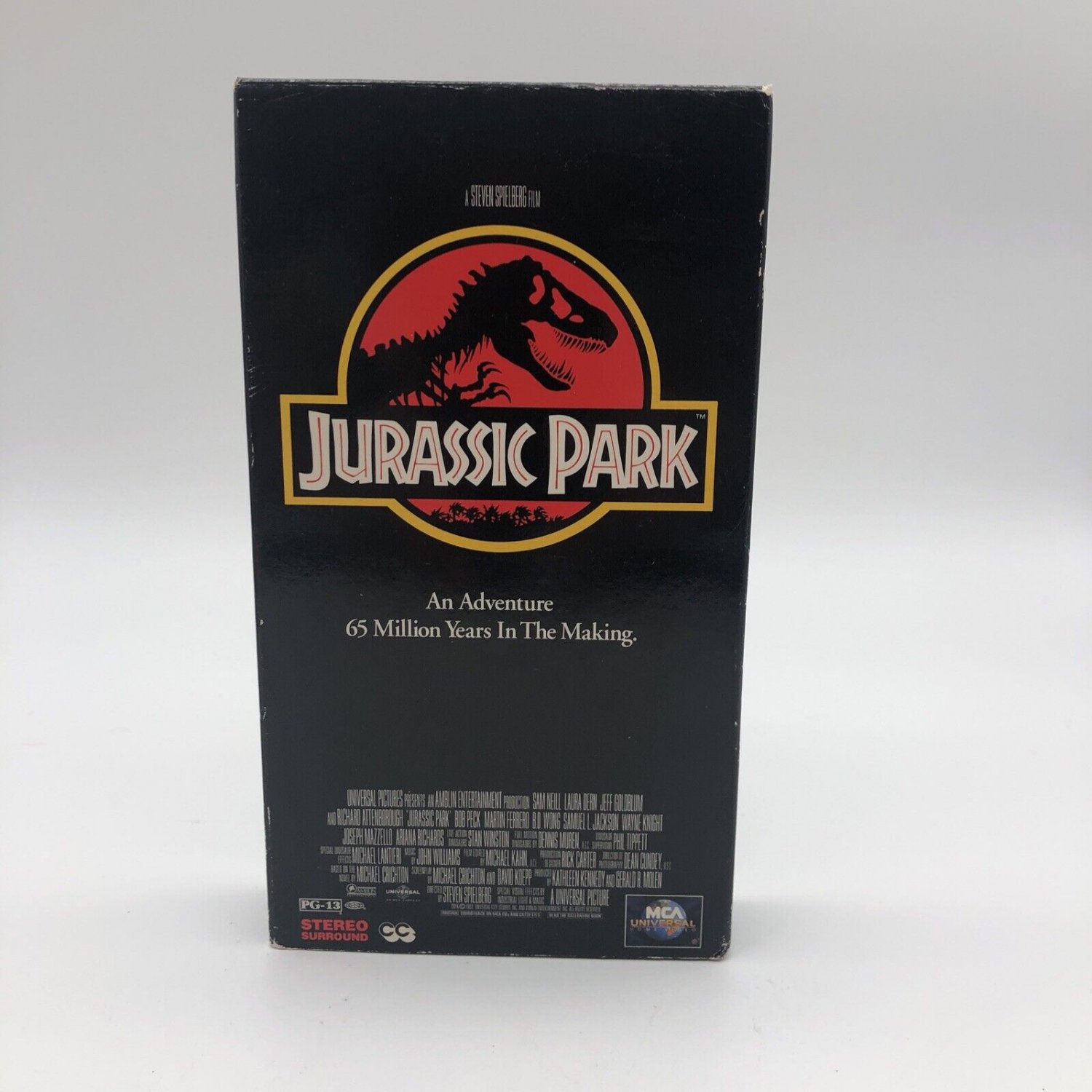 Vintage Jurassic Park Original Box (VHS 1993) Pre Owned Steven Spielberg