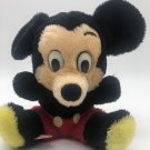 Mickey Mouse Vintage Stuffed Animal 6” Walt Disney Prod Korea Dakin Plush CLEAN