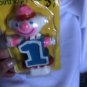 Vintage Cake Mate Topper Candle Clown With The Number 1 - Used Once