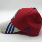 DETROIT PISTONS BIG LOGO ADIDAS FITTED ONE SIZE HAT CAP BLUE RED NBA CLEAN