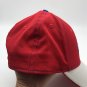 DETROIT PISTONS BIG LOGO ADIDAS FITTED ONE SIZE HAT CAP BLUE RED NBA CLEAN